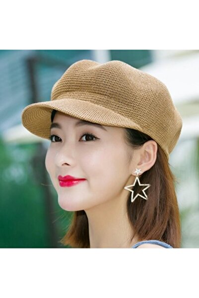 STARSTAR Women's Breathable Summer Beret - Sun Protection Hat - Retro Octagon...