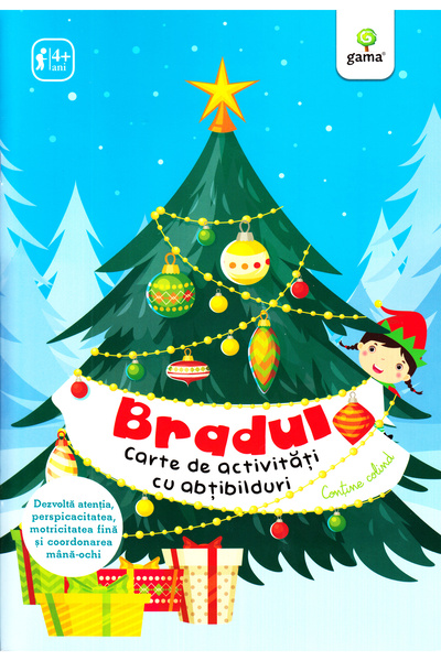 Gama Bradul - Carte de activitati cu abtibilduri