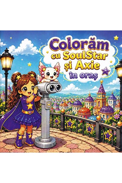 Pastel Coloram cu SoulStar si Axie in oras