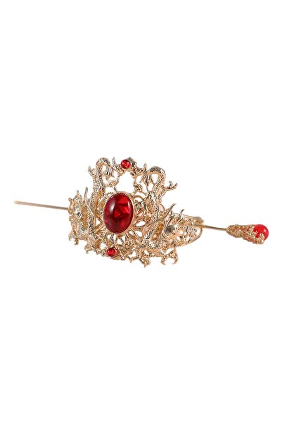 STARSTAR Retro-style decorative traditional hair bun Chinese Hanfu hairpins r...