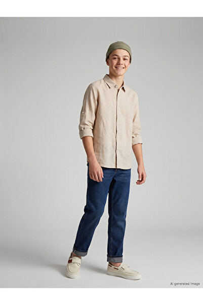 LC Waikiki Nevavm Regular Fit Boys' Jean Pants with Difference in Color