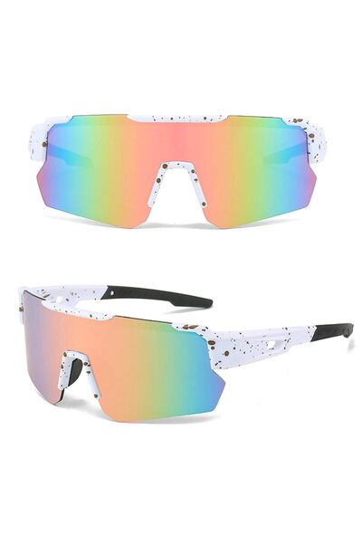 STARSTAR 2-Pack Polarized Sports Sunglasses Men Women Cycling Glasses UV400 R...