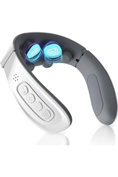 STARSTAR Electric neck massager with heat - 5 massage modes and 15 intensity ...