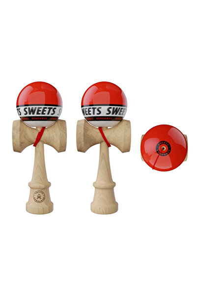 odjas Kendama Europe Sweets Starter - Rosu, Base Cup, Cupe Mari, marime mare ...