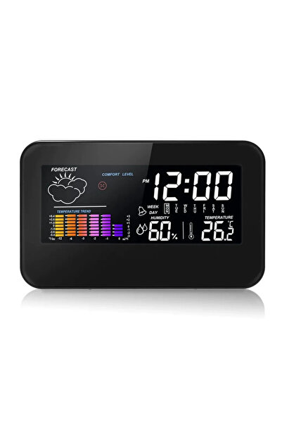 STARSTAR Wireless weather station, wireless weather station with color displa...