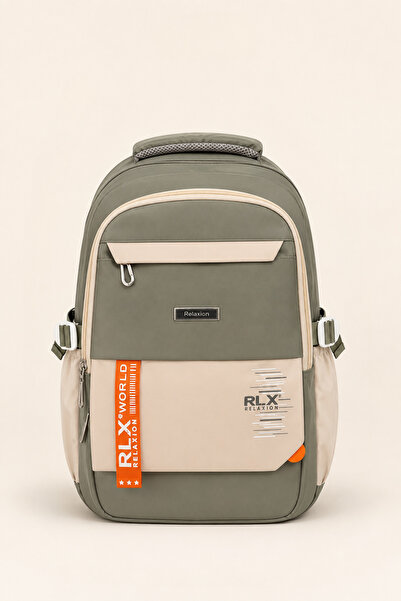 ELATAE Orthopedic School Bag Multi-Compartment Waterproof Large Volume Primar...