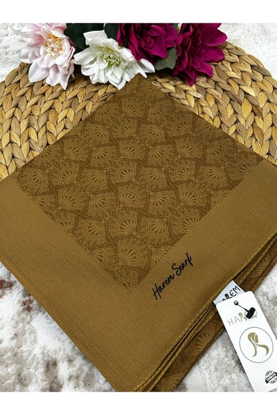 HAREM SCARF Eșarfă Gold Sahra Fındık