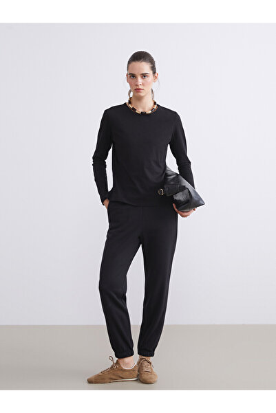 LC Waikiki Elasticated Waist Women's Thick Jogger Sweatpants