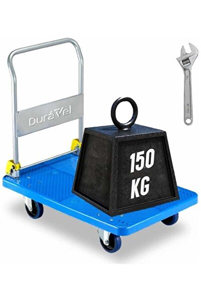 Duravel Industrial Platform Trolley with Fitting Wrench-Heavy Duty Flat troll...