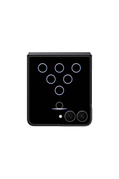 Samsung Husă Flipsuit EF-FF776CJEGWW de protecție spate pentru Galaxy Z Flip8 Argintiu