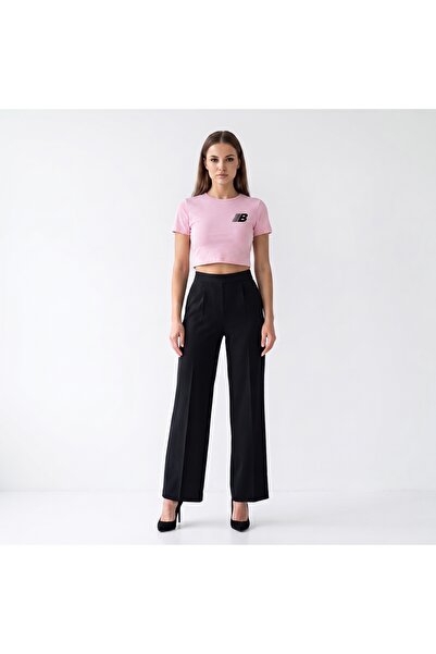 ZAVIXO Women's Slim Fit Crop Sports T-Shirt – Premium Cotton Basic Fitness Ac...