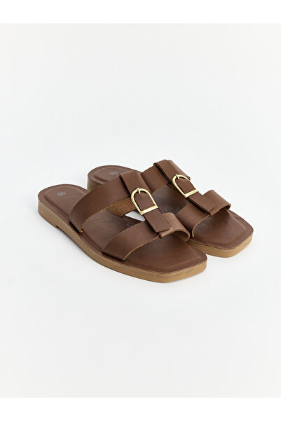LC Waikiki Nevavm Double-Strapped Women's Slippers with a Difference
