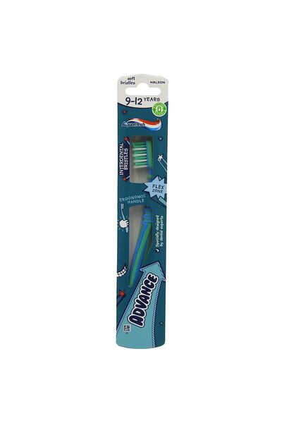Leski Οδοντόβουρτσα, Aquafresh, Advance, 9-12 ετών, Μαλακή