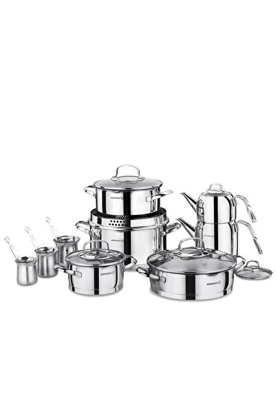KORKMAZ A1702 STEAMA 15 PARÇA HİPER SET