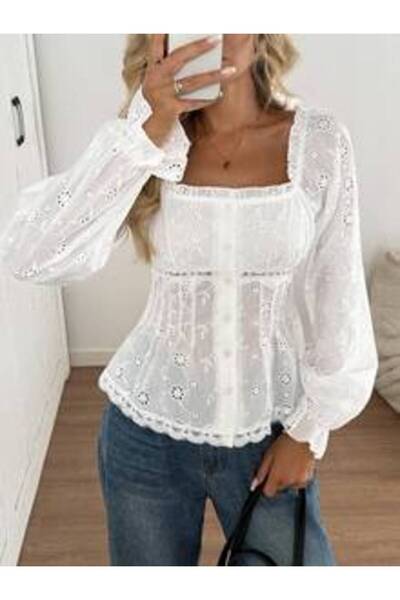 OEM Bluză elegantă de vacanță cu imprimeu boho și imprimeu floral pentru feme...