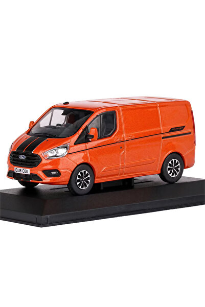 Vanguard Sigilat- Ford Transit 2022 Portocaliu- Scara 1:43- Vanguards
