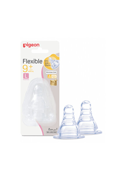 Pigeon Peristaltic Nipple Large Size - 2 Pieces