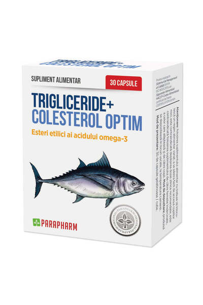 Parapharm Добавка + CholesterolOptim, 30 капсули
