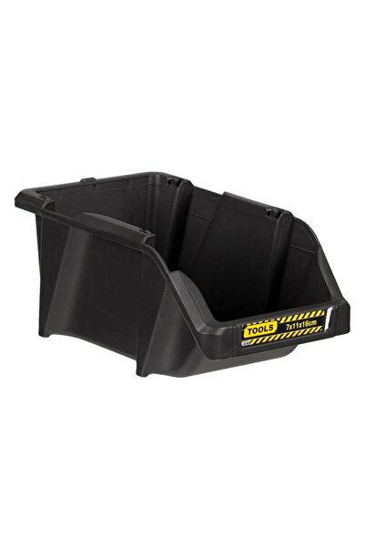 BAMI NETWORK Tava organizatoare unelte plastic negru 16x11x7 cm