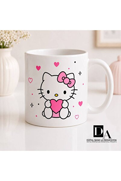DA DİJİTAL Hello Kitty Hediyelik Kupa