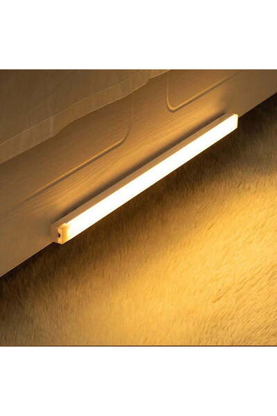 STARSTAR Two-Piece Sensor Light Strip, Rechargeable Ultra-Thin LED Light Stri...