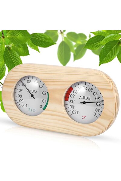 STARSTAR Sauna Thermometer and Hygrometer 2-in-1 for Perfect Temperature and ...