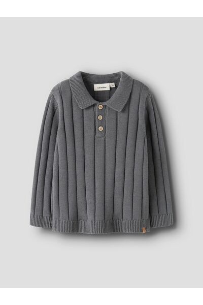 Lil' Atelier Pullover knitted polo