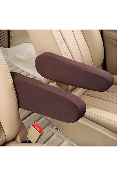 STARSTAR 2-piece car front seat fabric armrest cover gloves, direct replaceme...