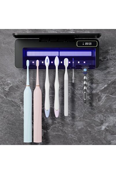 STARSTAR Toothbrush Sanitizer - UV Sterilizer with 5 Brush Holders and 1 Slot...