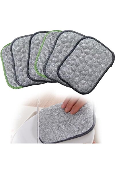 STARSTAR 10-piece washable microfiber sponges - random colors - double-sided ...