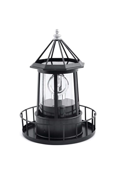 STARSTAR LED solar-powered rotating lighthouse lantern, suitable for gardens,...