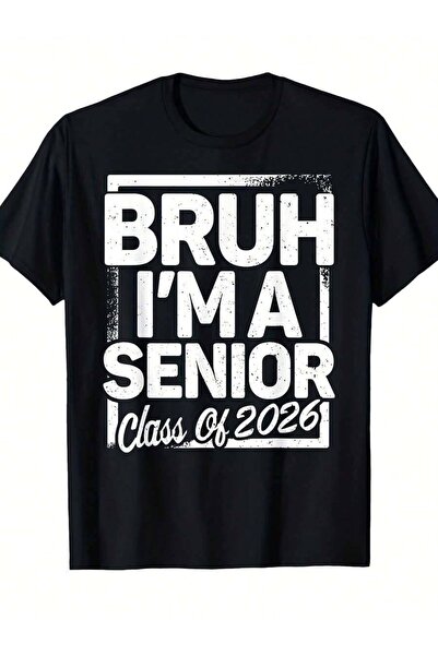 LİNA06 Men's Funny Retro-Shirt , I'a Graduate, 2026 - Humorous-Shirt Class Of...