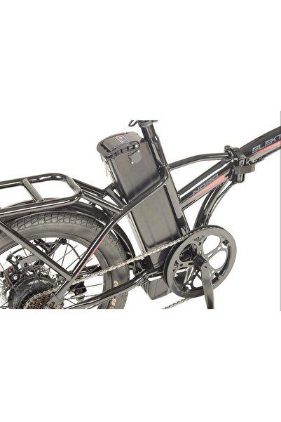 Kron Elektrone Nord 20 Jant E-Bike 36Volt 10,4 ah 7Vites Elektrikli Katlanır Bisiklet Nardo Gri