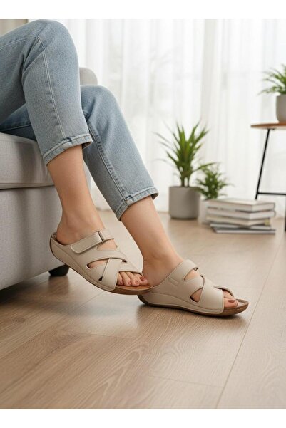 Roy Jones Roy&Jones Women's Anatomical Velcro Slippers K500-102