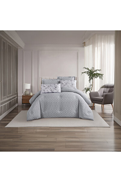 unique home collection طقم لحاف فاخر من Unique Home بتصميم الوافل المميز لجمي...