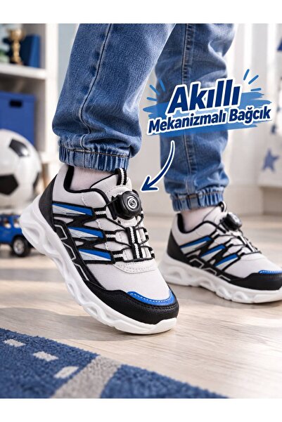 Babetty Akıllı Mekanizmalı Bağcıklı Çocuk Sneaker Günlük Spor Ayakkabı