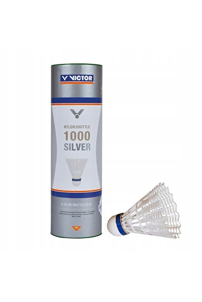 Victor Volane de badminton Nylonshuttle 1000 slow white Slow