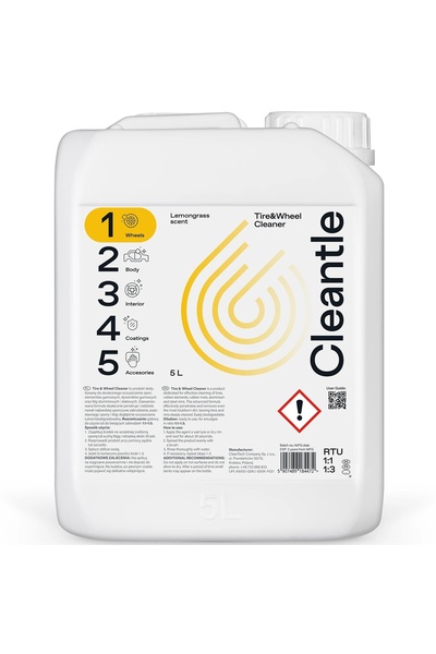 NO BRAND Cleantle Soluție de curățare anvelope și jante 5L