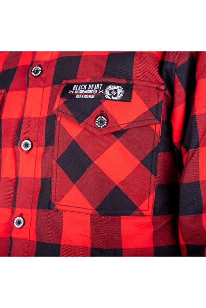 NO BRAND W-TEC Black Heart Respector II cămașă de flanelă bărbătească cu tema...