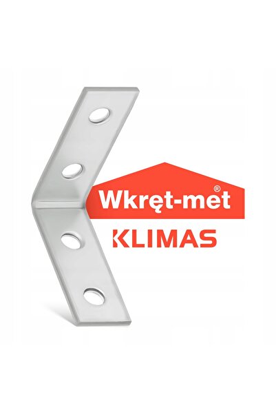 klimas 100x COLȚAR DIN OȚEL SUDAT, CONECTOR DE MONTAJ PENTRU TÂmplărie, 50x50...
