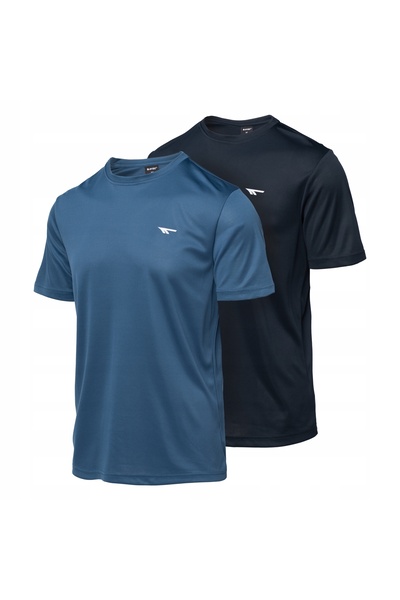 HI-TEC Tricou bărbătesc cu mânecă scurtă JODIN Pachet 2 XL