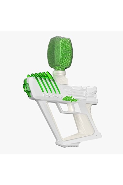 NO BRAND Pistol Gel Blaster alb, rază de acțiune 30 m, moduri simplu/automat ...