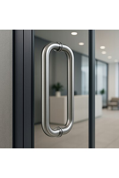NO BRAND MÂNER DE UȘĂ ANTABA DIN OȚEL INOXIDABIL 25 x 300 SET
