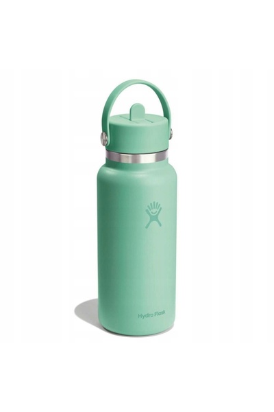 NO BRAND Sticlă de călătorie Hydro Flask cu gură largă și capac cu pai flexib...