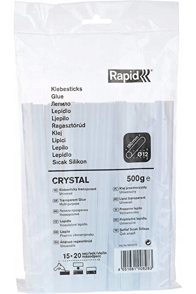 Rapid Adeziv universal CRYSTAL 500g, mediu 12 mm