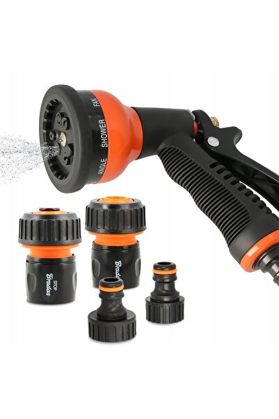 Bradas Pistol de pulverizare pentru grădină, pulverizator pentru furtun de ap...