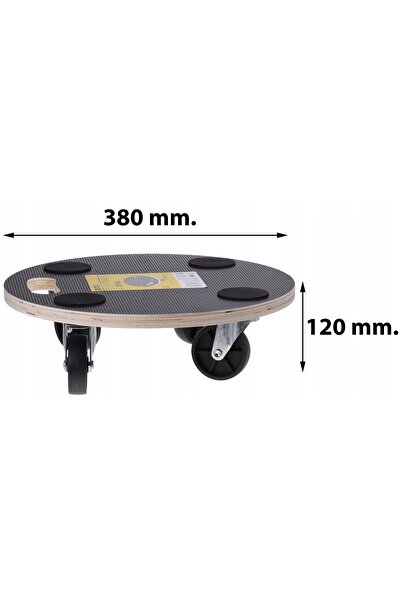 NO BRAND Platformă de transport tip cărucior, mobilier de depozit, 200 kg