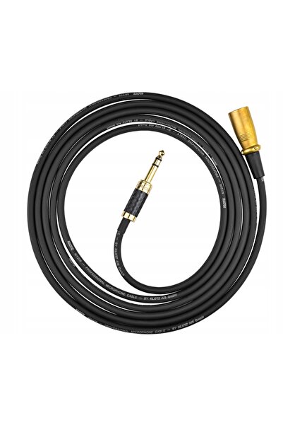 NO BRAND Cablu 2x Jack stereo de 6,3 mm - 2x XLR (M) tată Klotz 1m