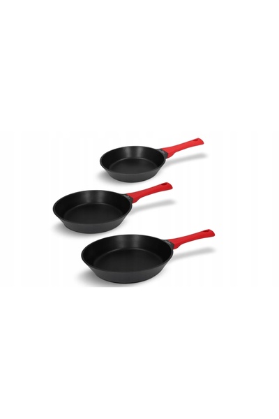 ZWIEGER OBSIDIAN Garnki 6el 5,5/3,5/2 l +Rondel +Patelnie 20, 24,28 cm +Wok