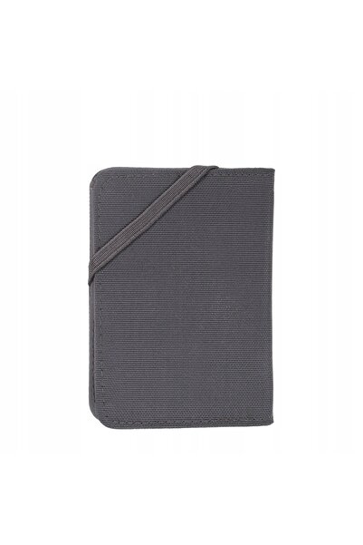 NO BRAND LIFEVENTURE Portofel turistic Rfid Card Wallet Reciclat gri